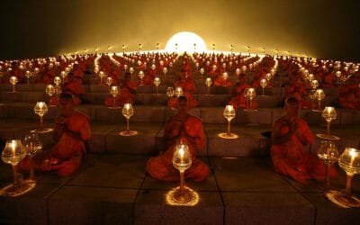 Rencontre avec les Gardiens de la Terre et création des îlots de Lumière.